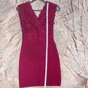bebe bandage dress Small, worn once